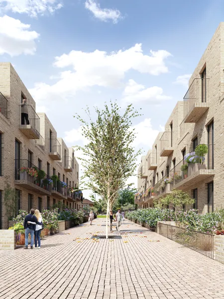 artists impression of Sandpit Way